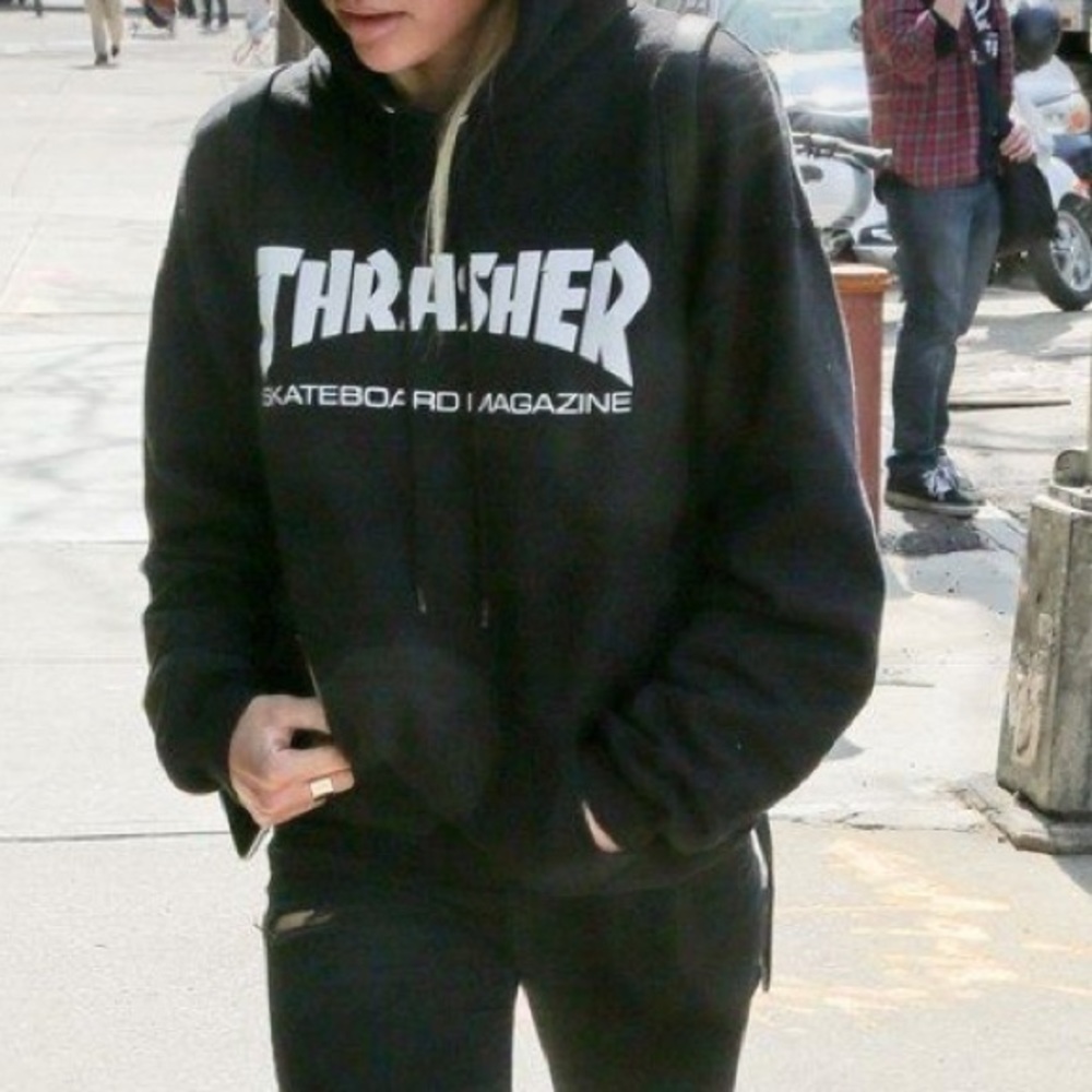 Black Thrasher Hoodie